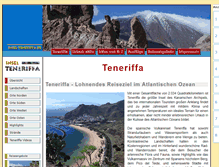 Tablet Screenshot of insel-teneriffa.de